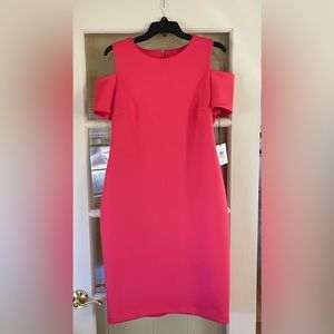 Calvin Klein Cold Shoulder Dress Size 12